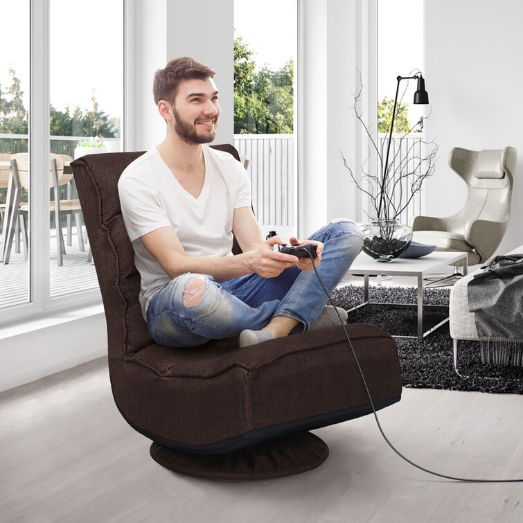 360 degree swivel folded deals oversize rocker game chair